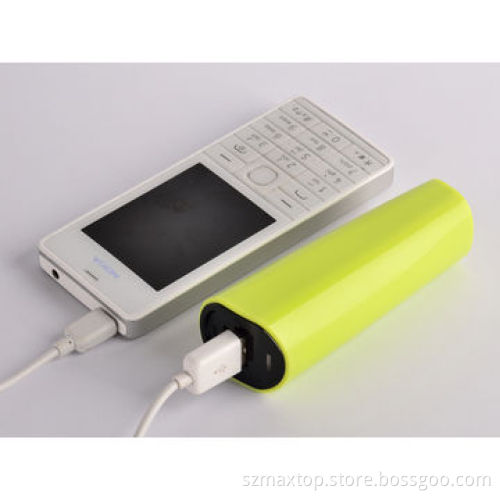 2,200mAh Mobile Power Bank, UV Coating Surface, Many Color Optional, One USB OutputNew